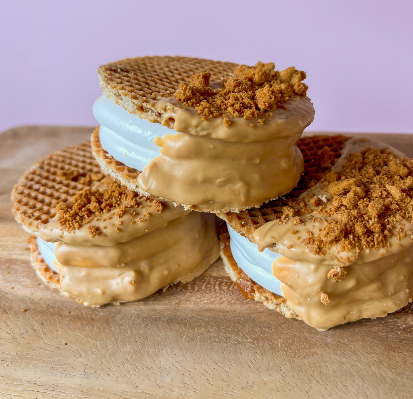 Biscoff Marshmallow Sandwich