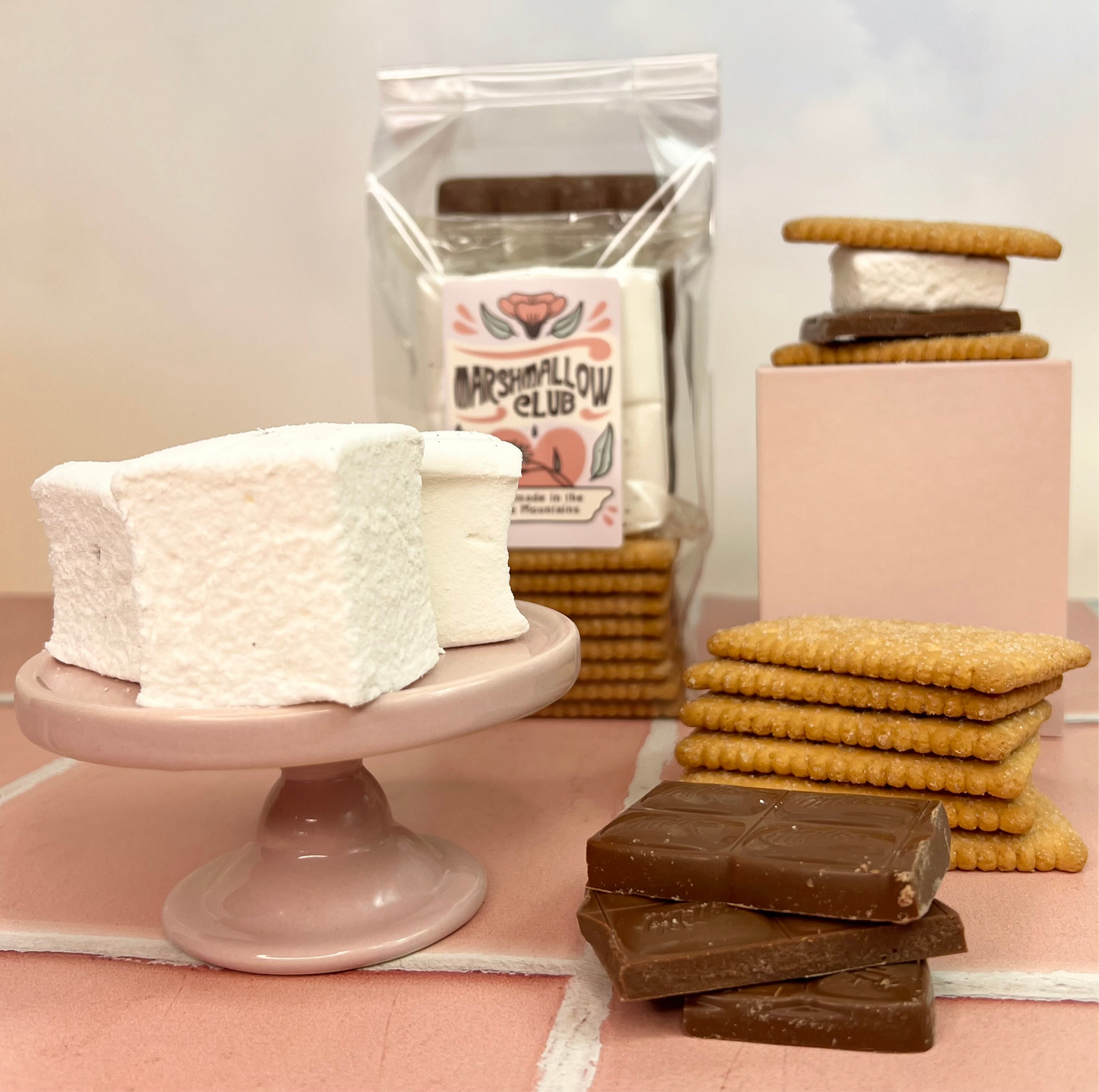 S’mores ingredients