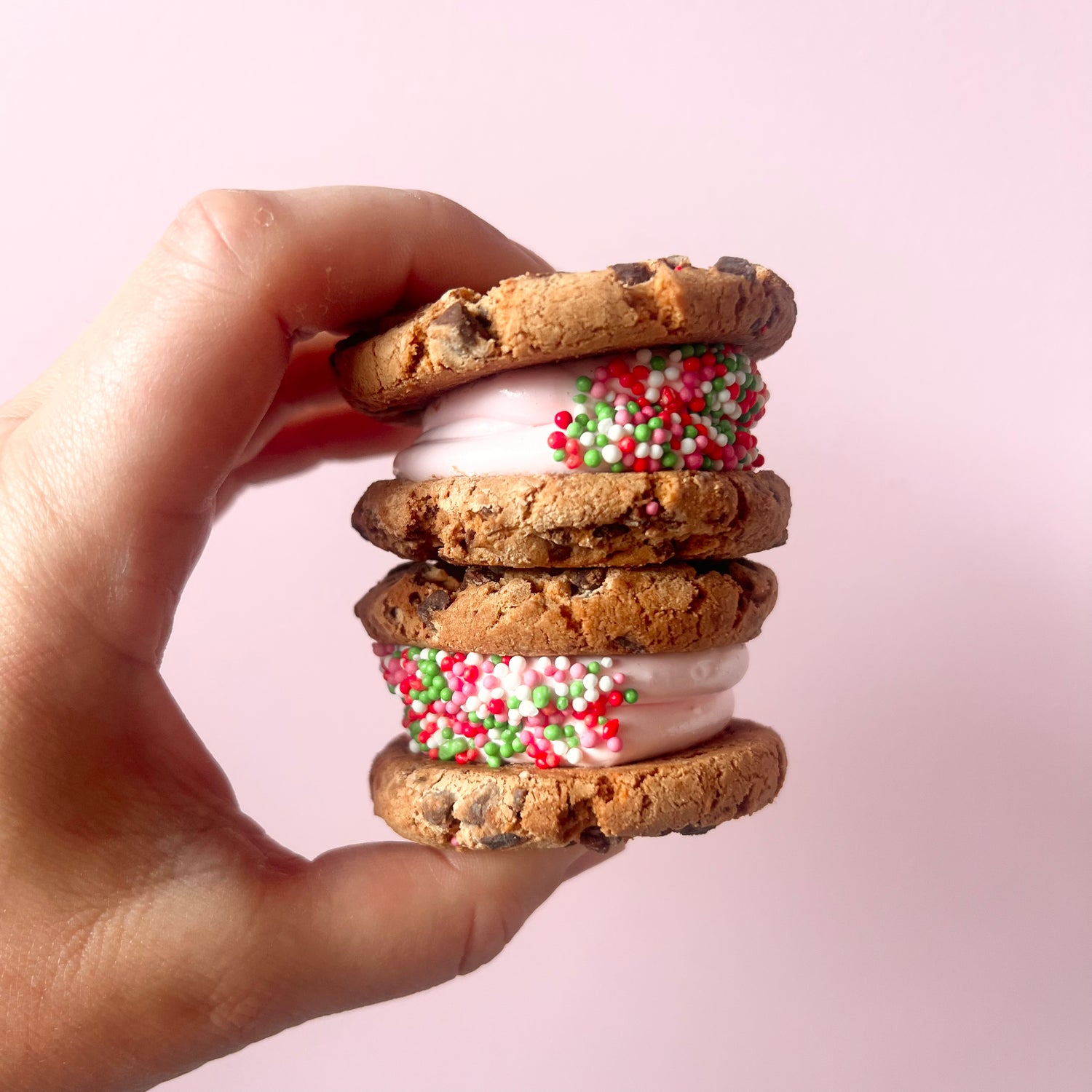 Marshmallow cookie sandwiches