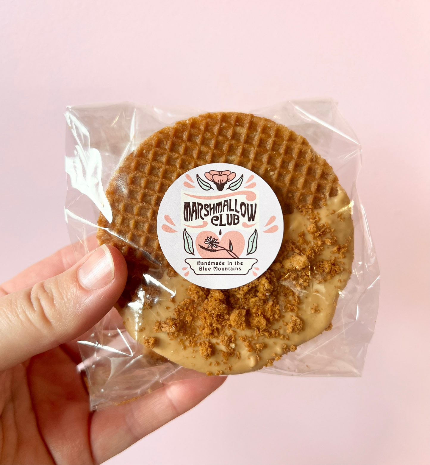 Biscoff Marshmallow Sandwich