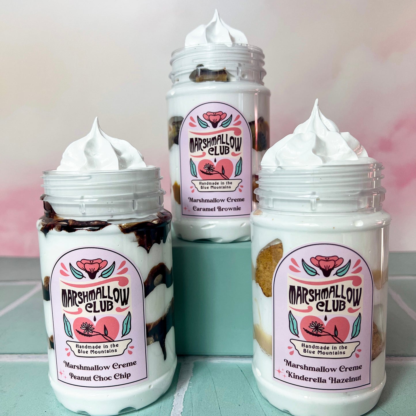 Loaded Marshmallow Jars