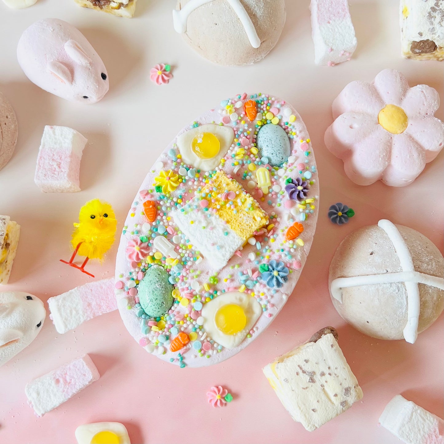 Marshmallow Easter egg 
