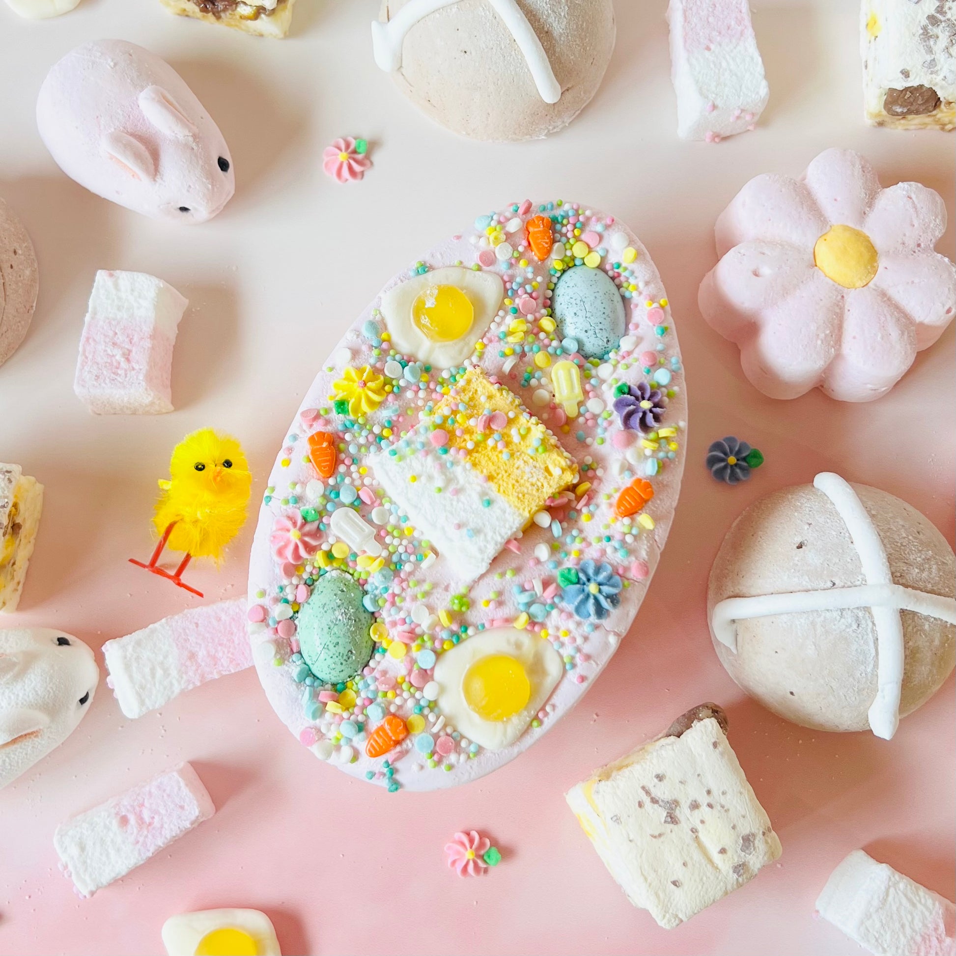Marshmallow Easter egg 