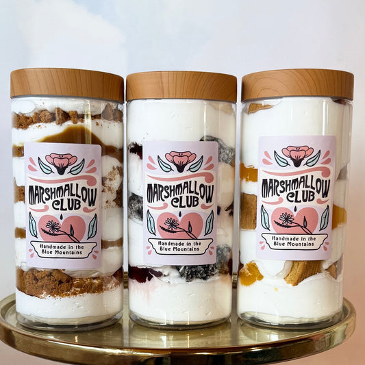 Marshmallow Dessert Jars