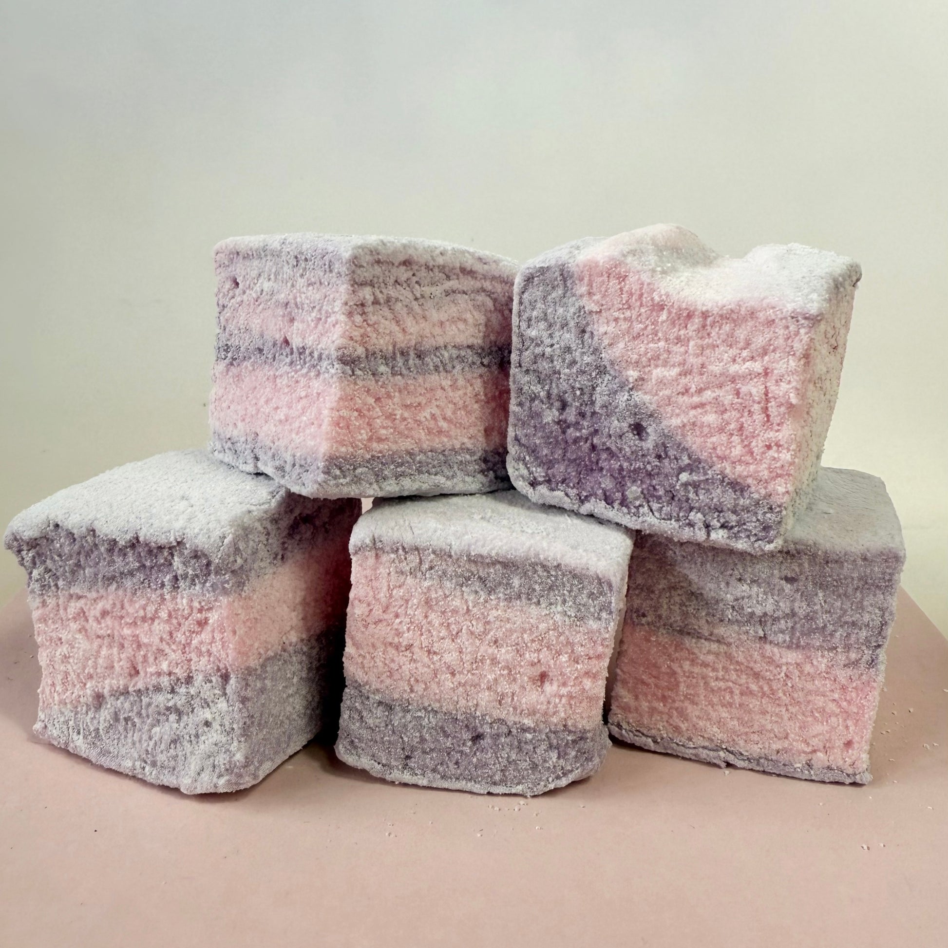 Fairy Floss flavoured handmade marshmallows 