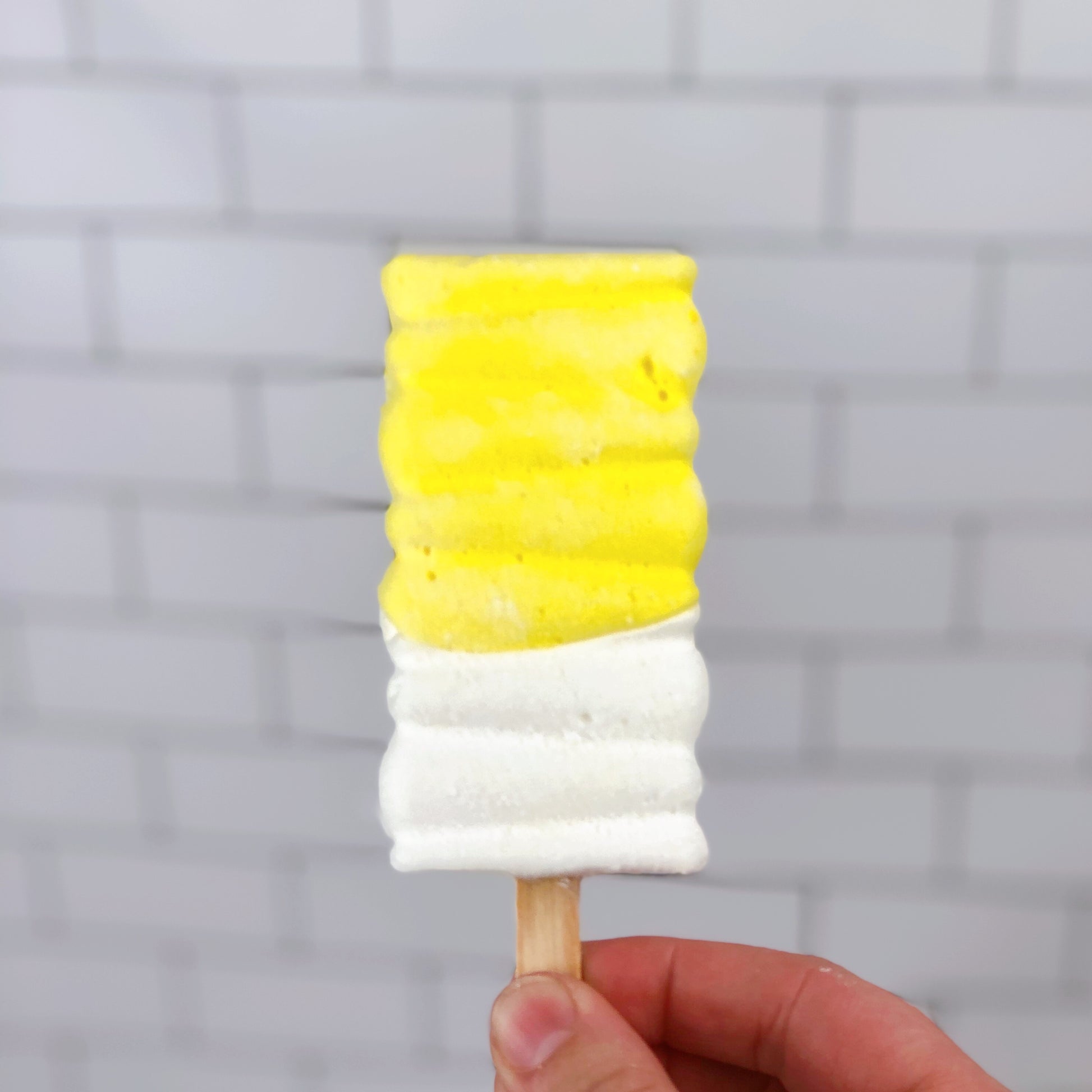 Handmade Lemon Meringue Marshmallow Pop