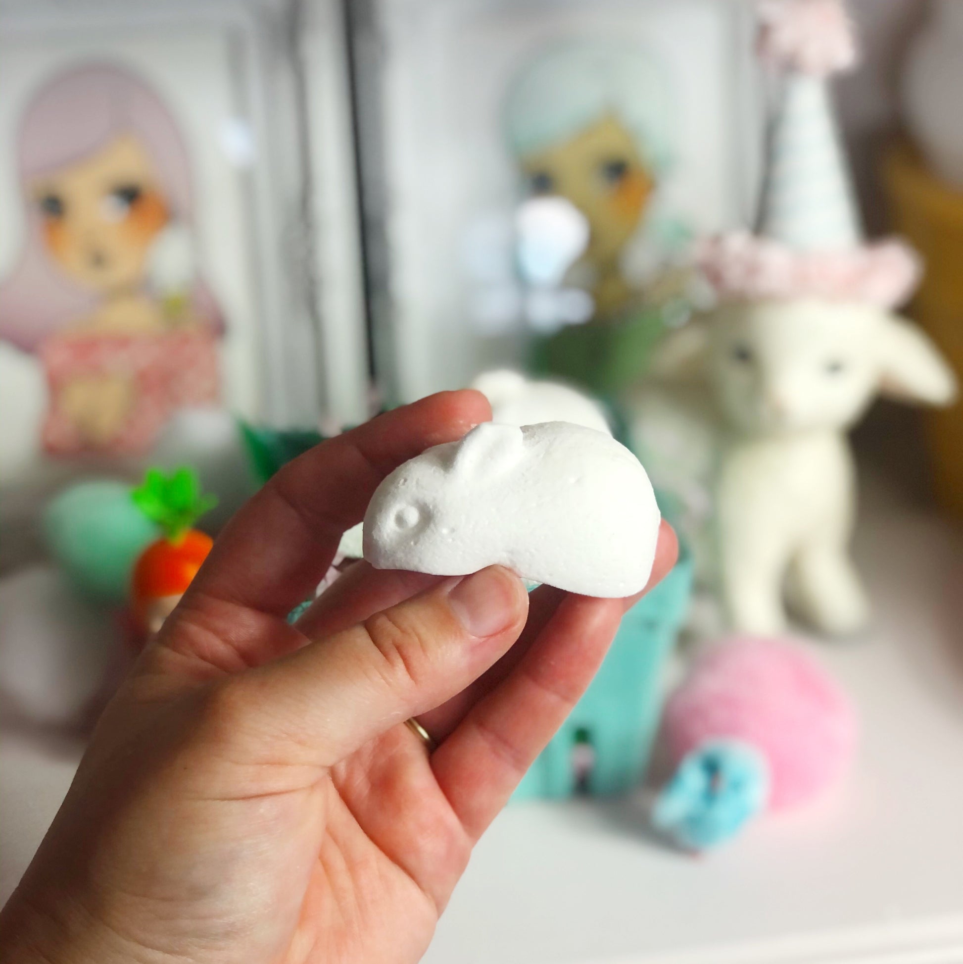 Handmade Marshmallow Bunny