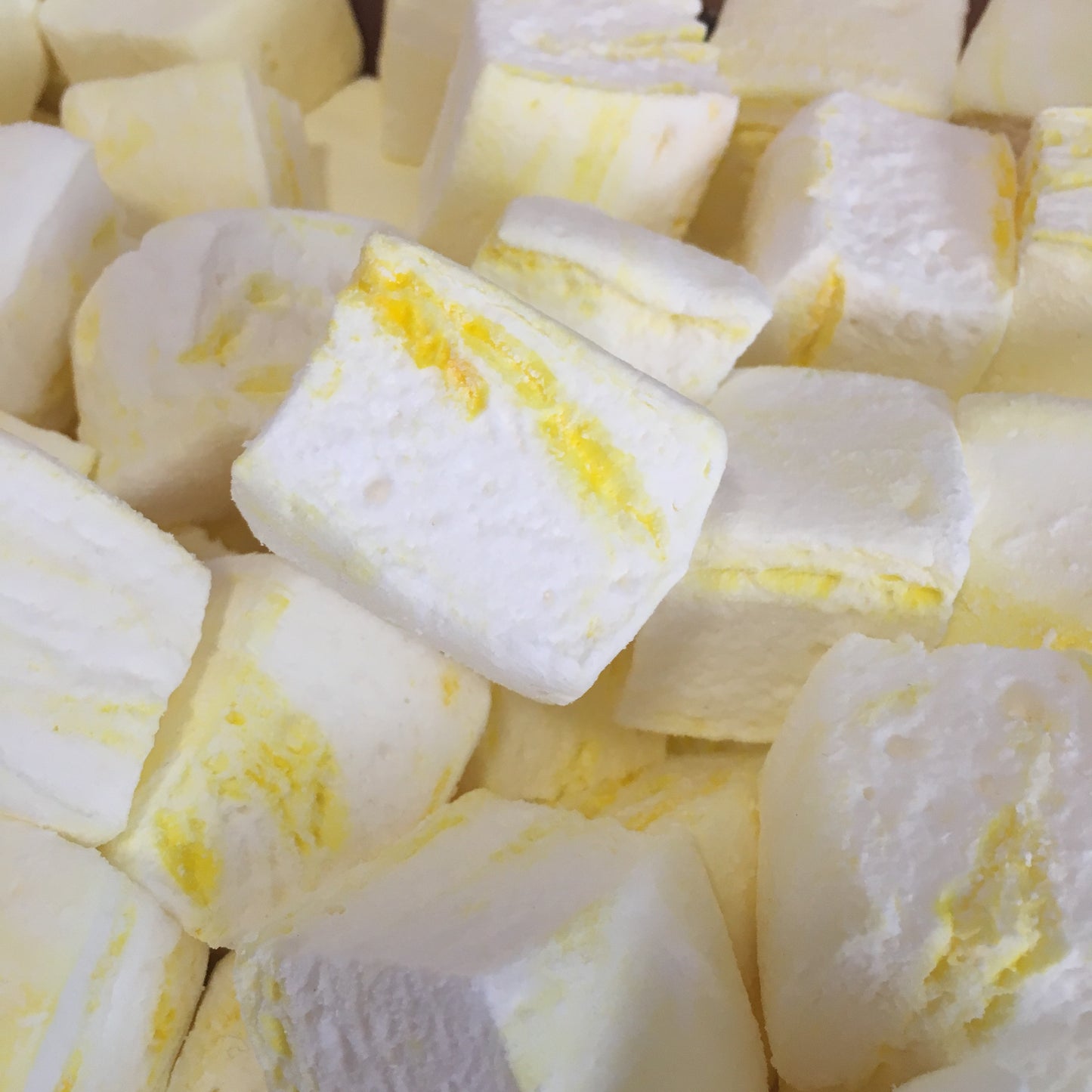 Handmade natural Banana Marshmallows