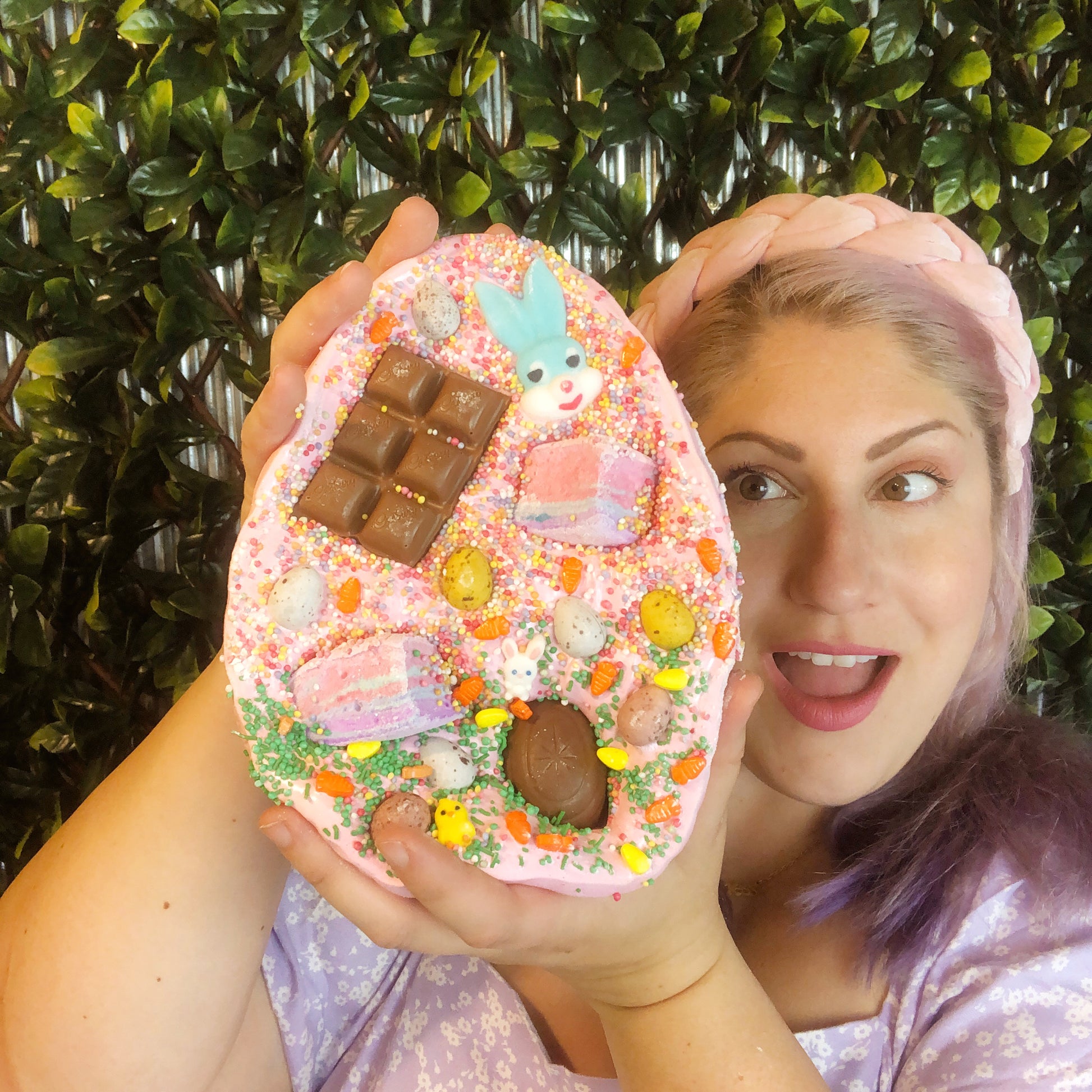 Giant Marshmallow Easter Egg