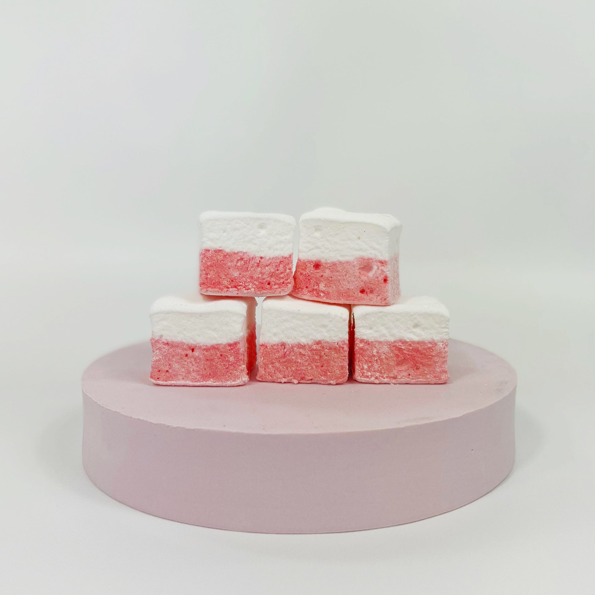 Raspberry Cheesecake Marshmallows
